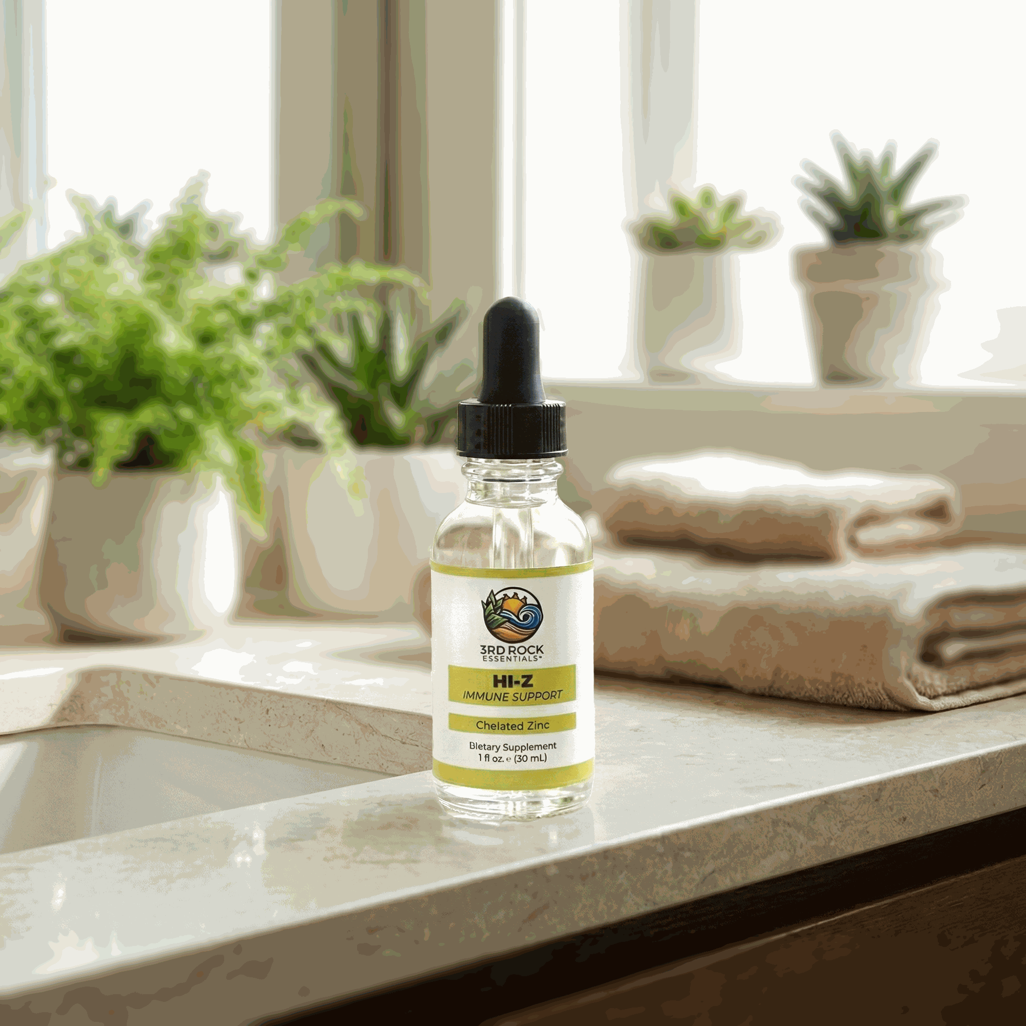 HI-Z — Chelated Zinc Citrate - Liquid Zinc (1 fl oz)