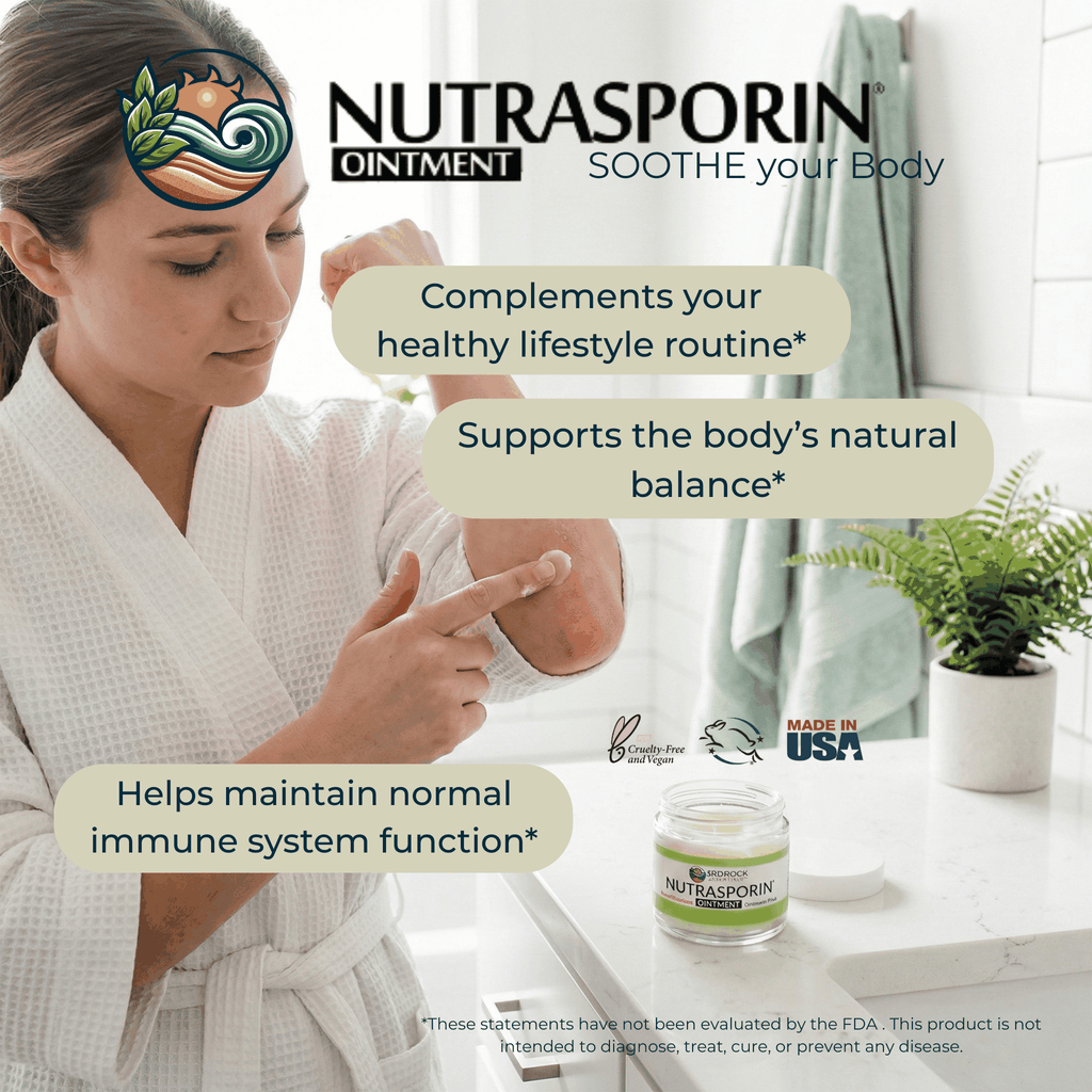 Nutrasporin® - 3oz JAR - All Natural First Aid Ointment 100ppm Silver Gel (Water Resistant)