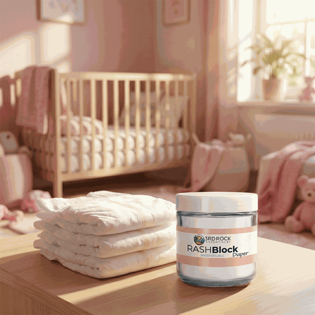 RASHBlock® Diaper 75ppm Silver Diaper Care Ointment - Water Soluble 3 oz