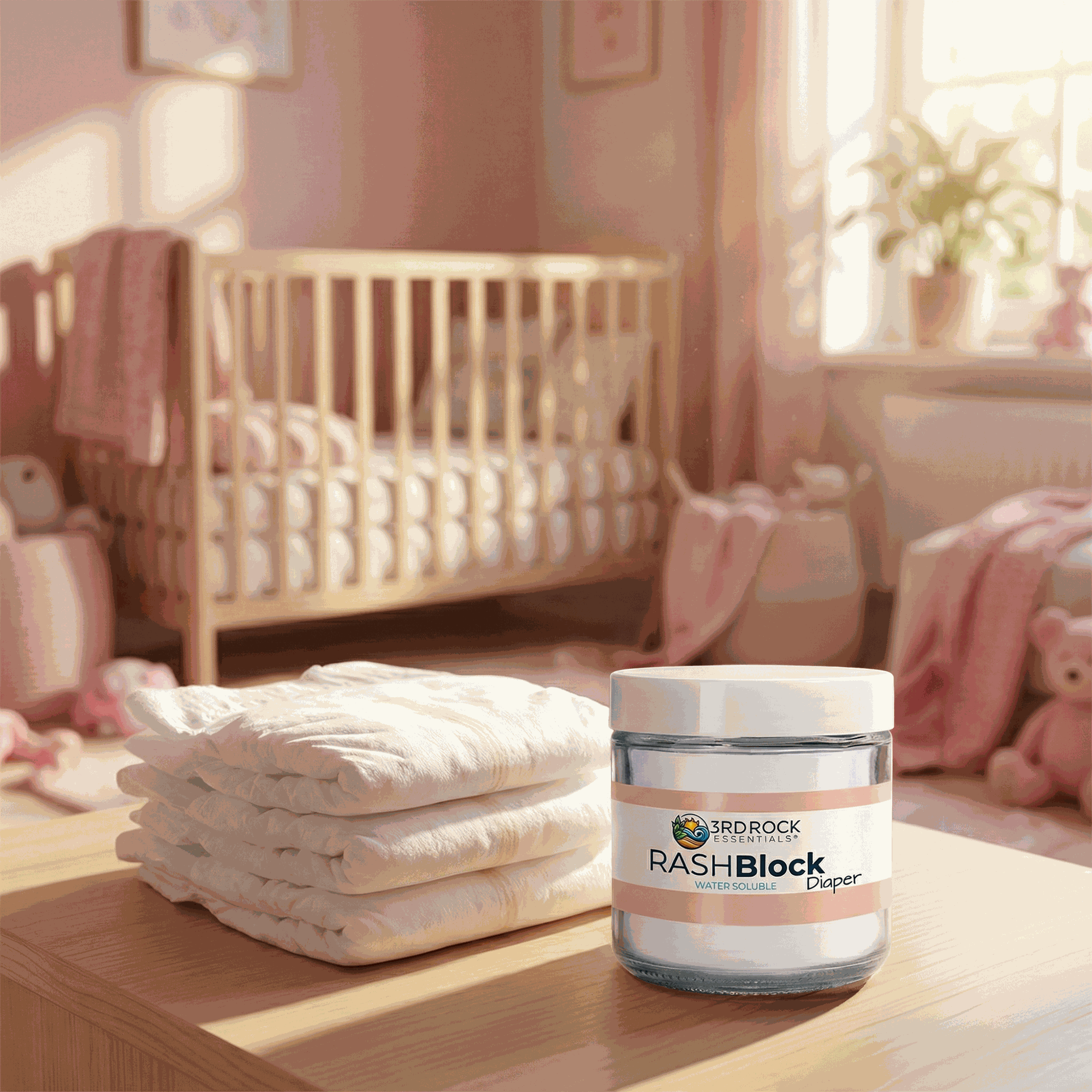 RASHBlock® Diaper 75ppm Silver Diaper Care Ointment - Water Soluble 3 oz