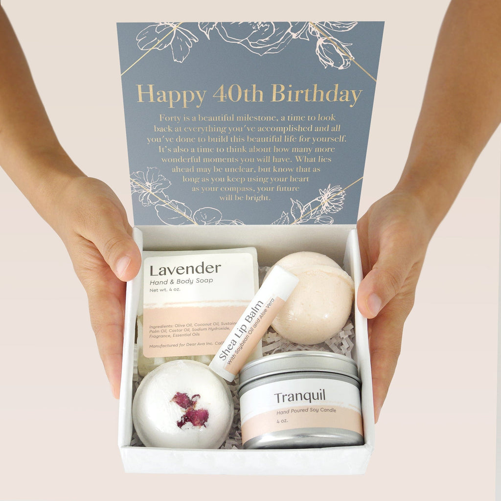 40th Birthday Spa Gift Box