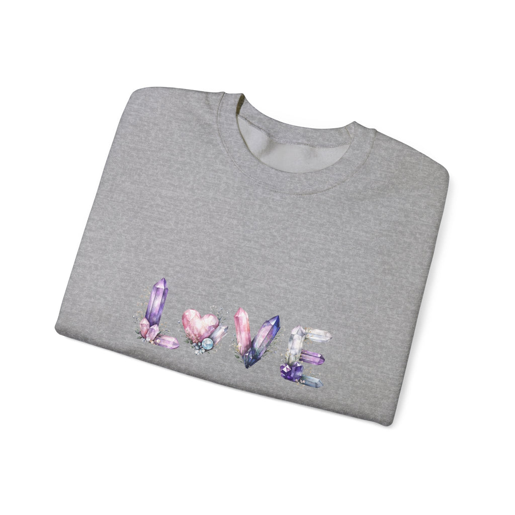 LOVE Crystal Letter Design