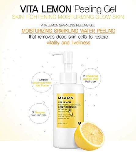 MIZON Vita Lemon Peeling Gel 5.3 oz