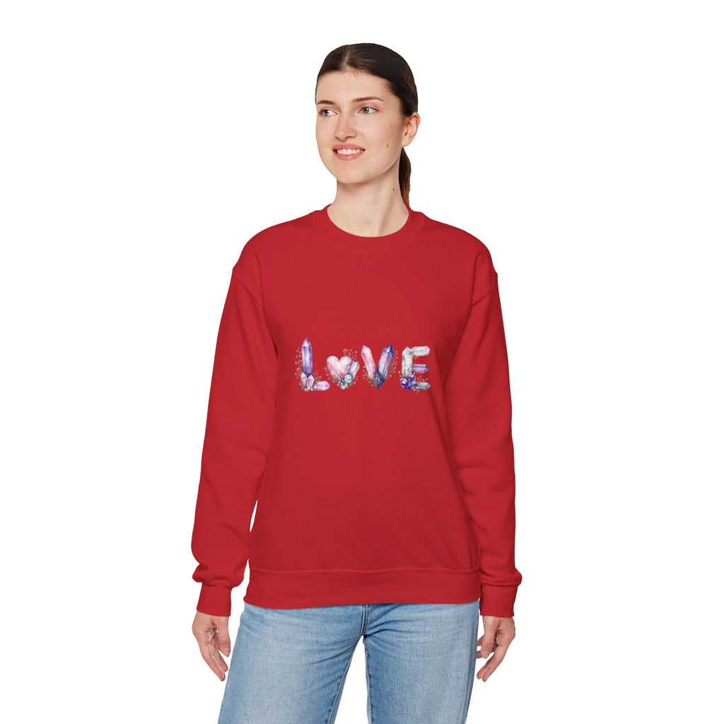 LOVE Crystal Letter Design