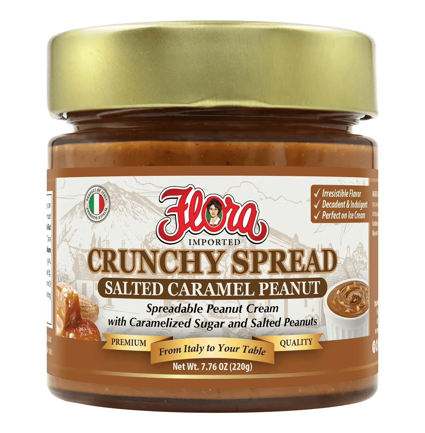 Salted Caramel Peanut Crunchy Spread - 7.76 oz