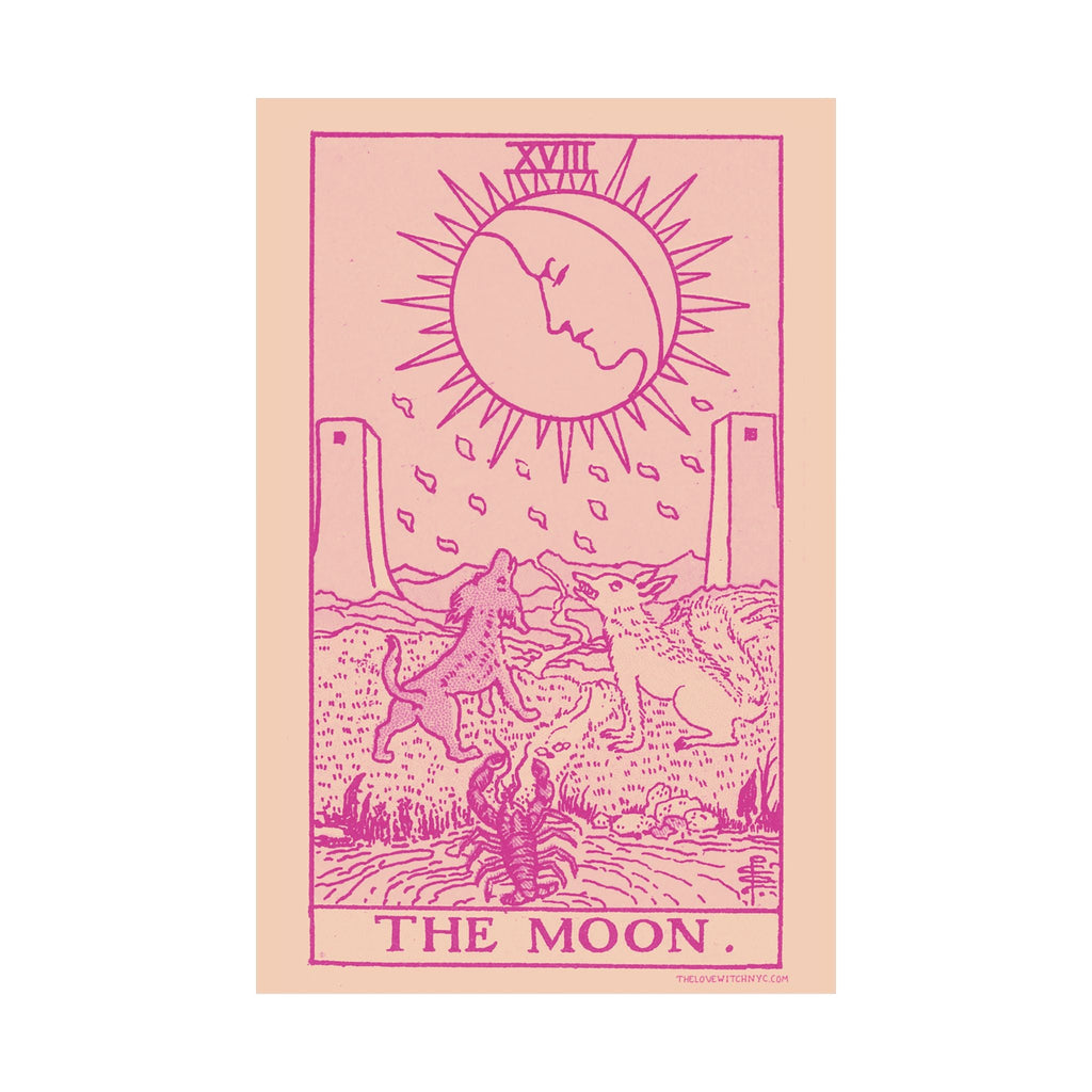 The Moon Tarot Card Poster by The Love Witch
