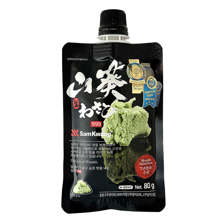 [SamKwang 999]Fresh Wasabi (80g, 2.8oz / 750g, 1.65lb)
