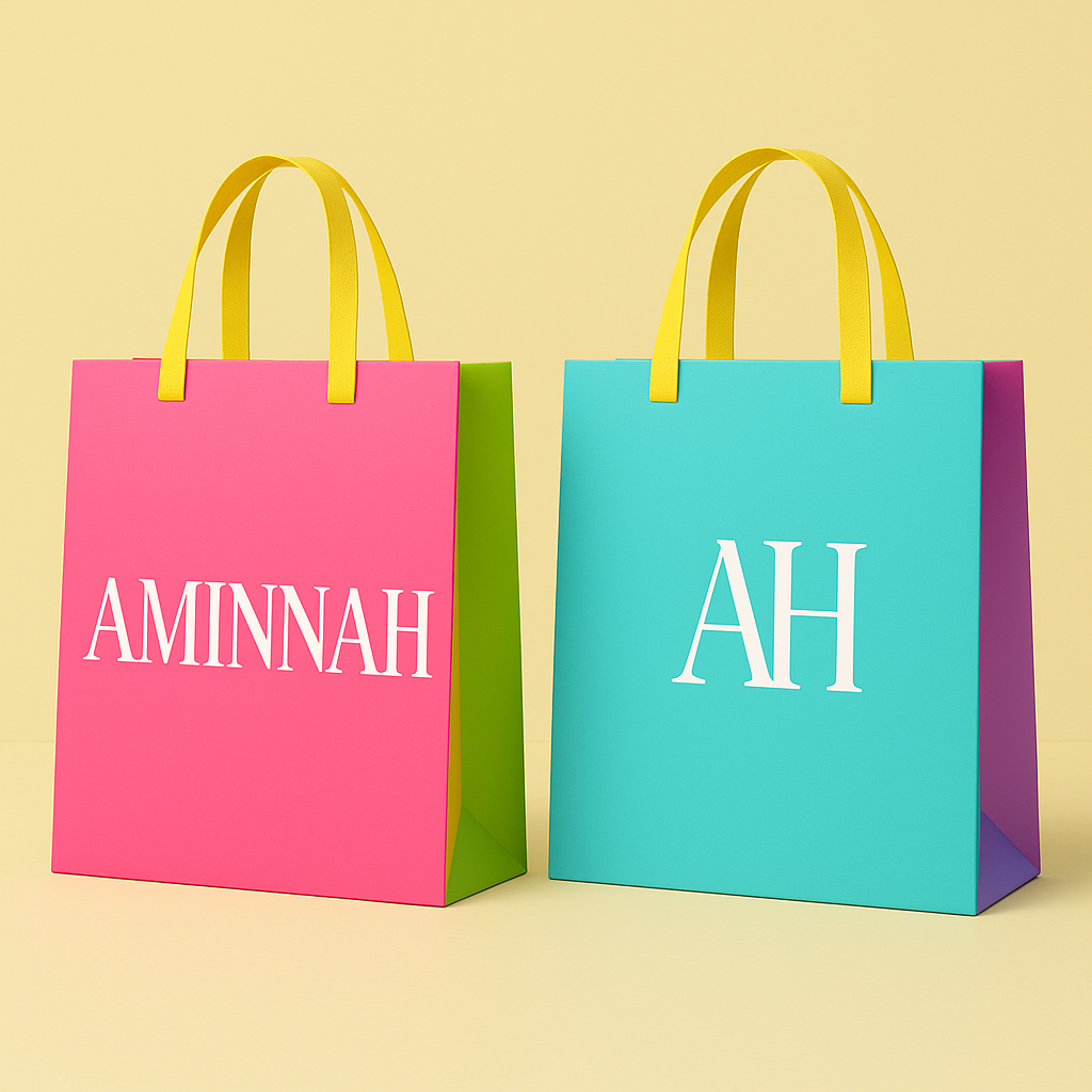 Aminnah Reusable Gift Bag and tissue paper  – Luxury Packaging for Beauty Products-0