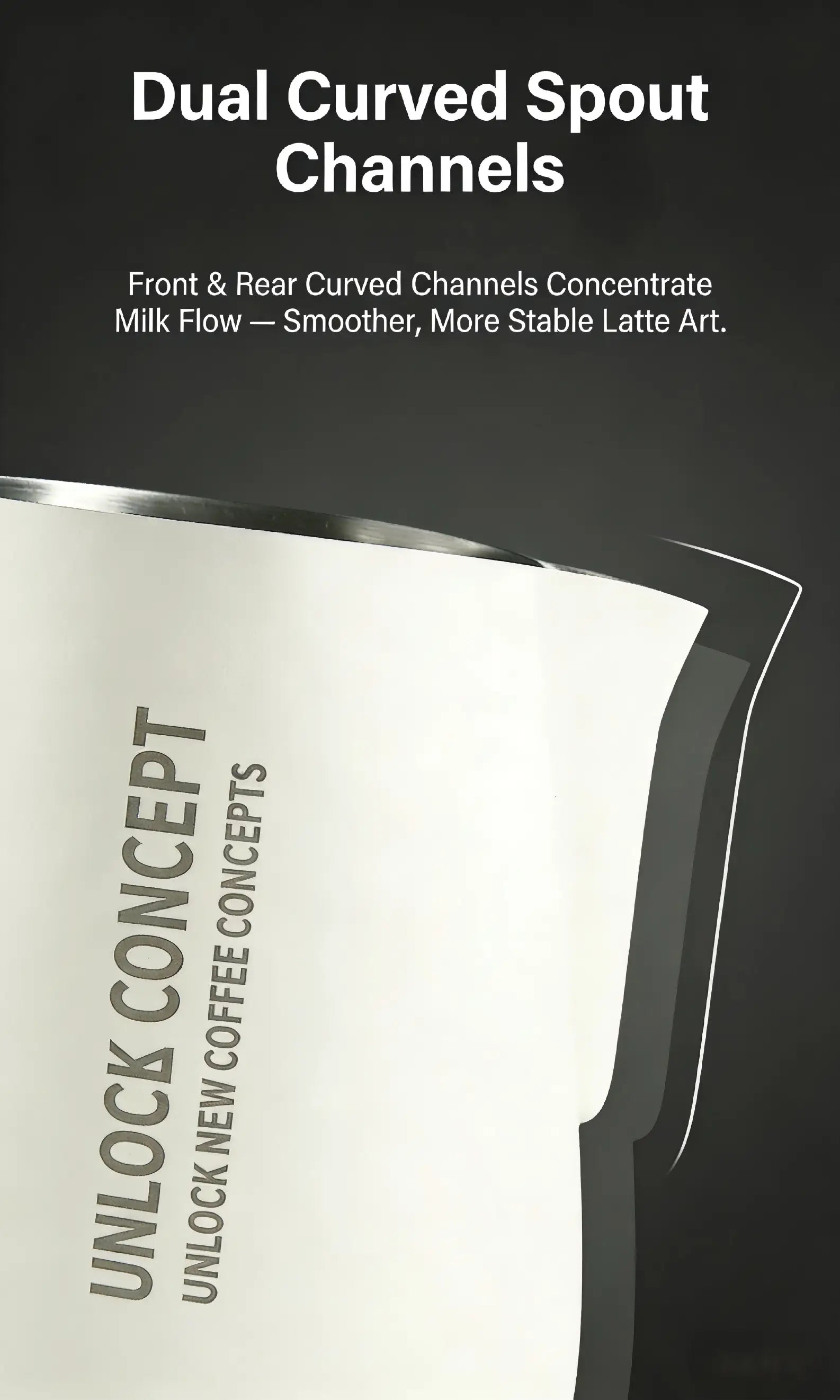 Best Milk Pitcher for Latte Art Beginners - Bell Shape 350ml/500ml Frothing Jug Under $15