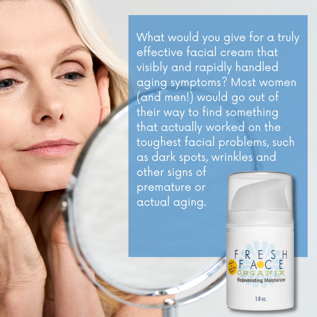42 - Fresh Face Organix Rejuvenating Facial Moisturizer