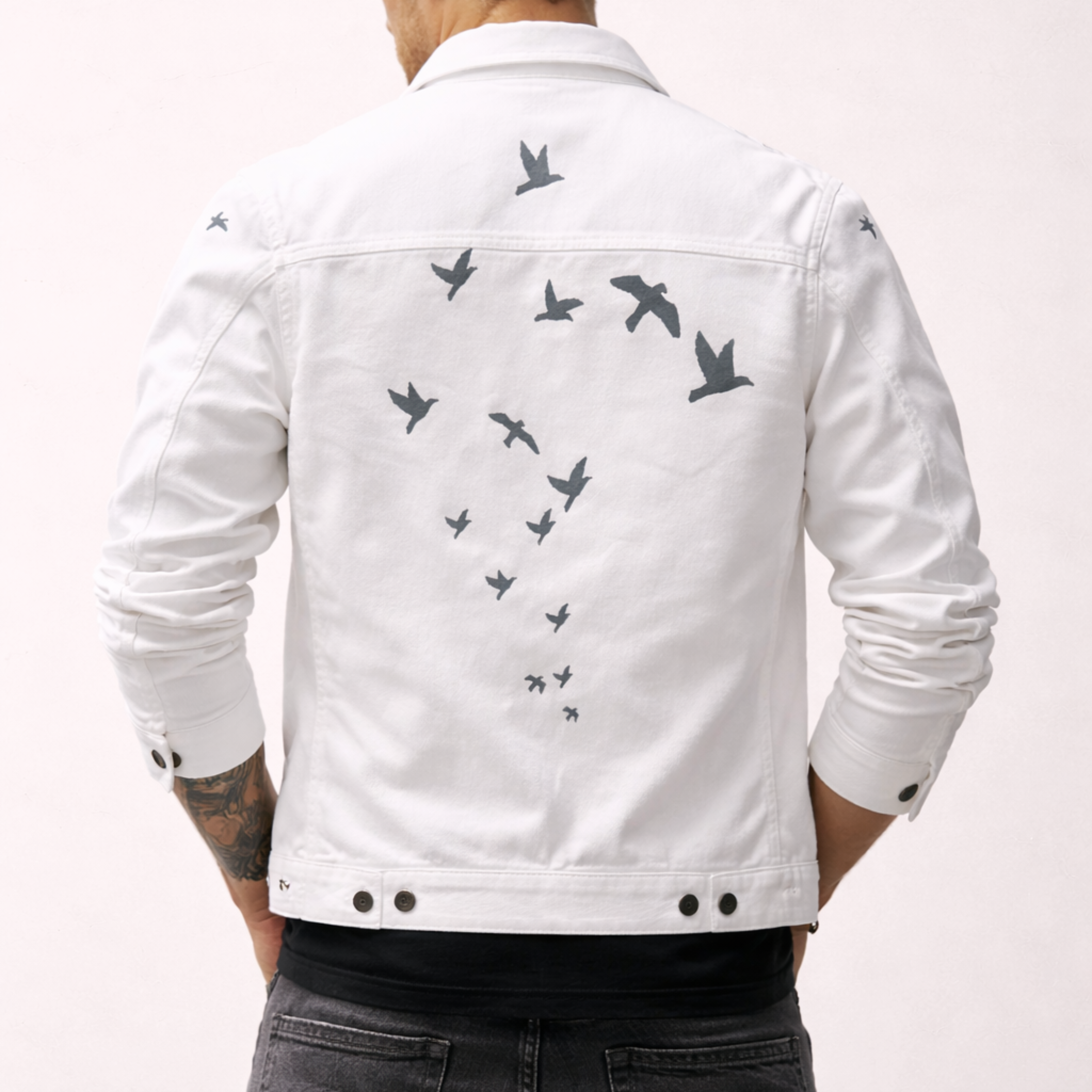 Beach Birds Jacket (Snow White)