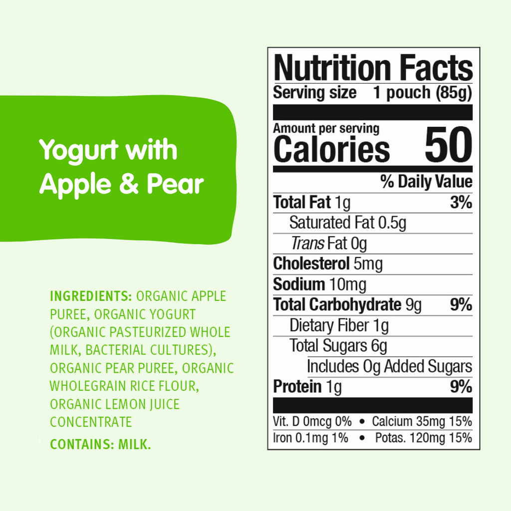 Holle Yogurt Pouches Variety Bundle