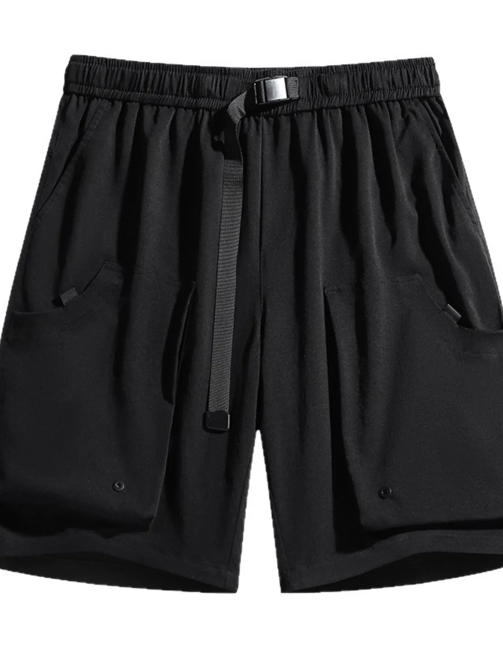 Men's Plus Size Drawstring Cargo Shorts