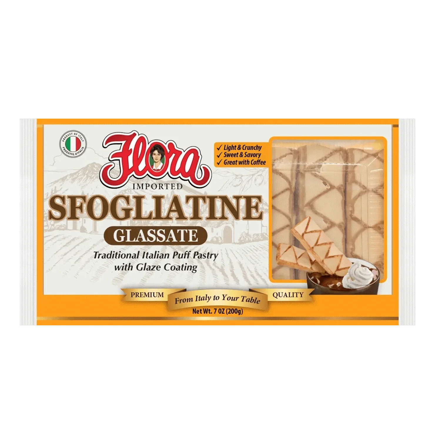 Sfogliatine - Glassate - 7 oz