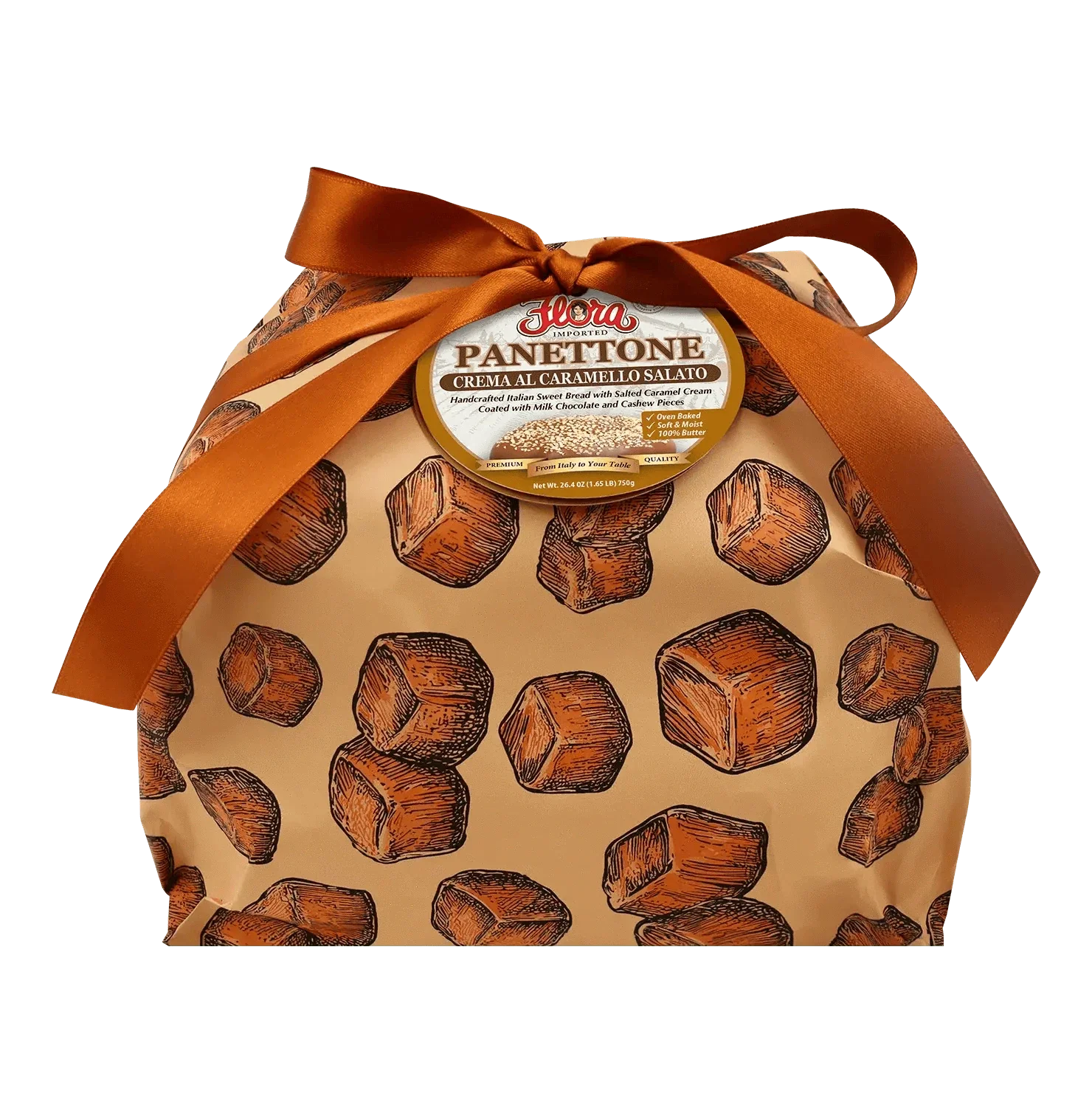 Handmade Panettone - Salted Caramel