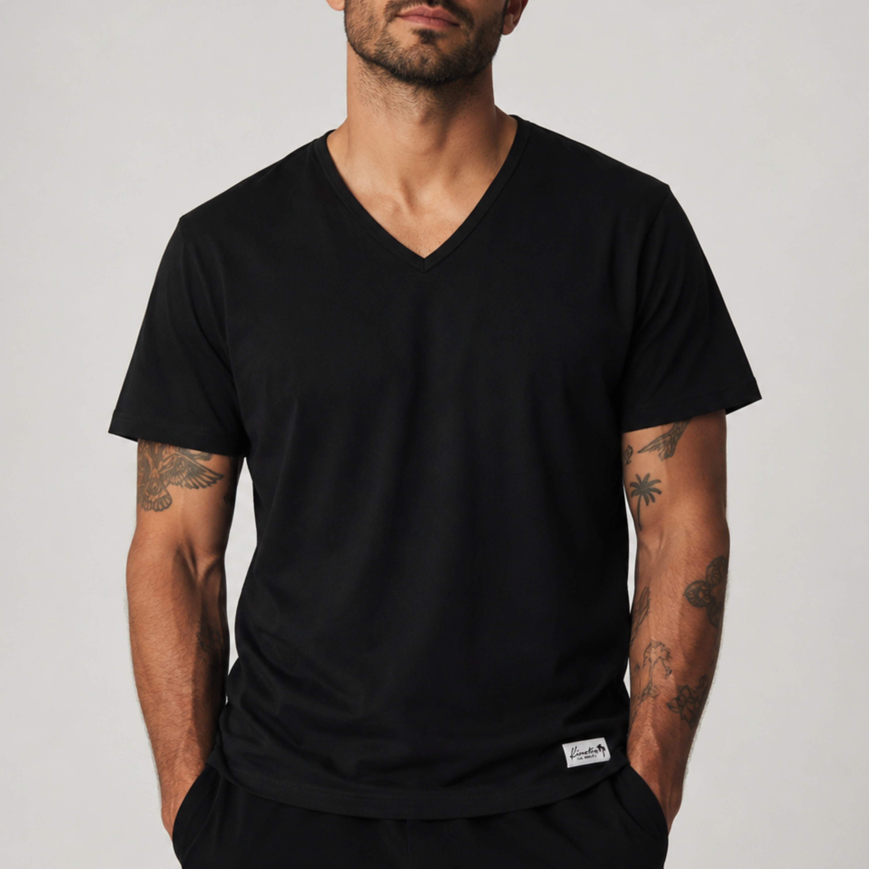 Evening Pack Four Corners Organic V-Neck Tees  - Three Pack (Save $75)
