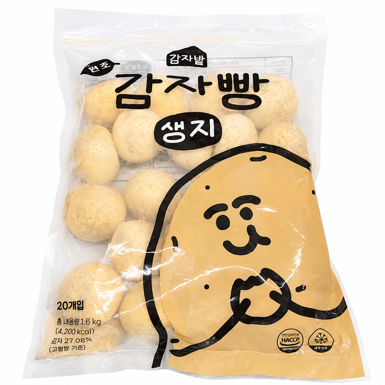 Chewy Potato Mochi Bread (80g, 2.8oz x 20P)