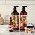 CHEBE Hair Growth Set - Shampoo- Conditioner-Oil & Hair Mask Leave in Conditioner