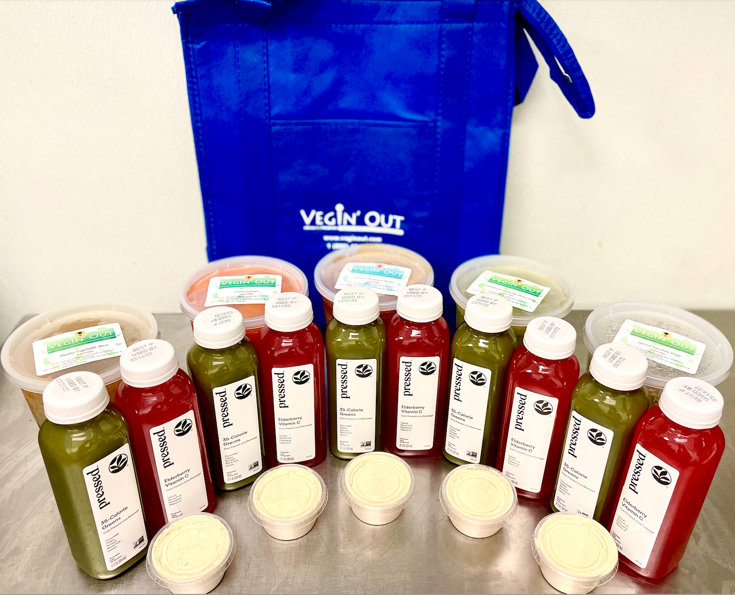 5-Day Vegan Soups & Juice Cleanse (Los Angeles, San Diego Delivery)