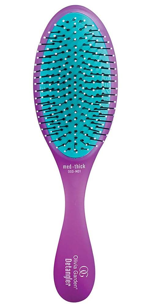 Olivia Garden OG Detangler Brush OGD-M01 (Medium-Thick - Purple)