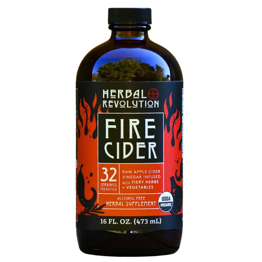 Herbal Revolution Organic Fire Cider With The Mother