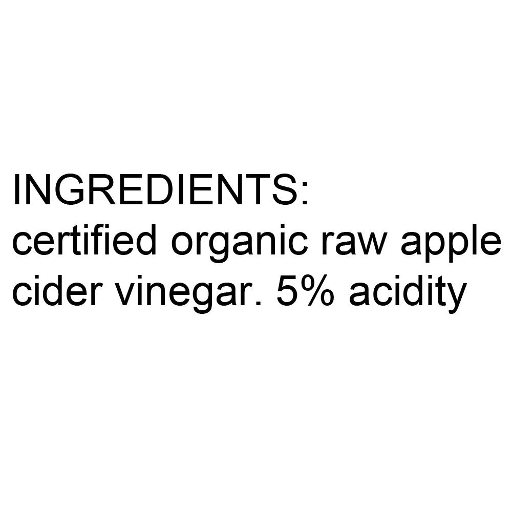 Mantova Organic Apple Cider Vinegar with the Mother – Raw & Unfiltered, 33.8 fl oz