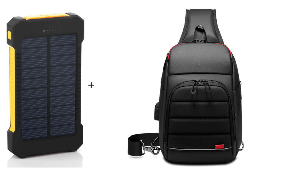 Ultra-Thin Solar Phone Charger Camping Light