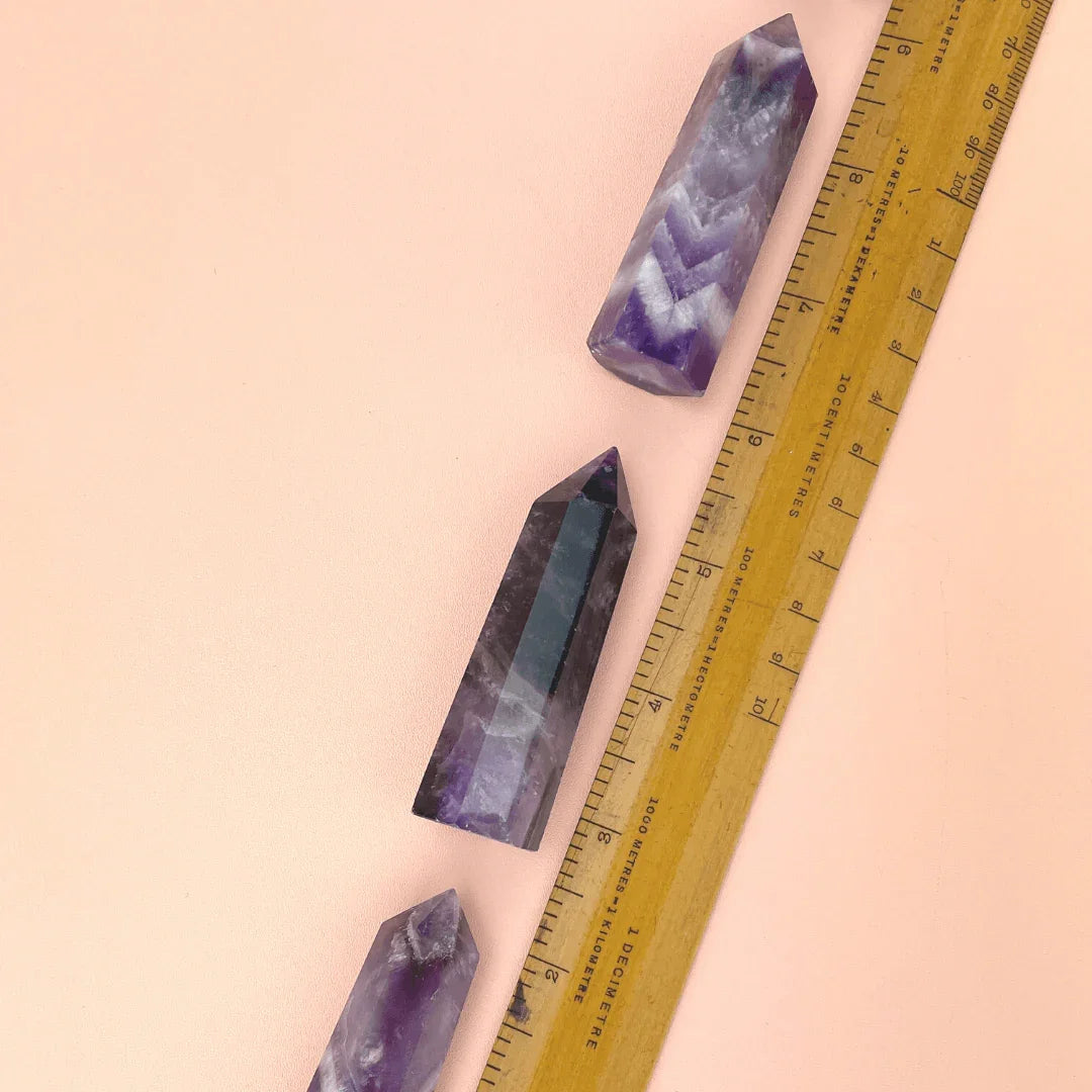 Natural Amethyst Crystal Quartz Point