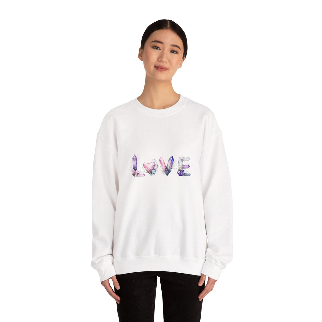 LOVE Crystal Letter Design