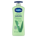 Vaseline Intensive Care soothing hydration lotion bottle on a white background