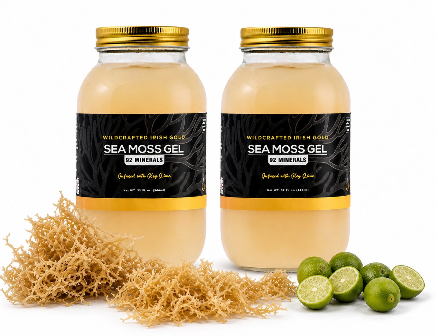 32oz Double me seamoss (Choose your Flavor)