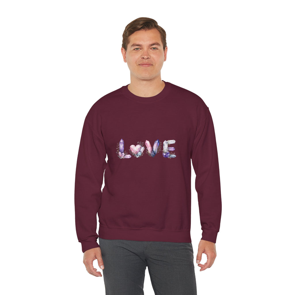 LOVE Crystal Letter Design