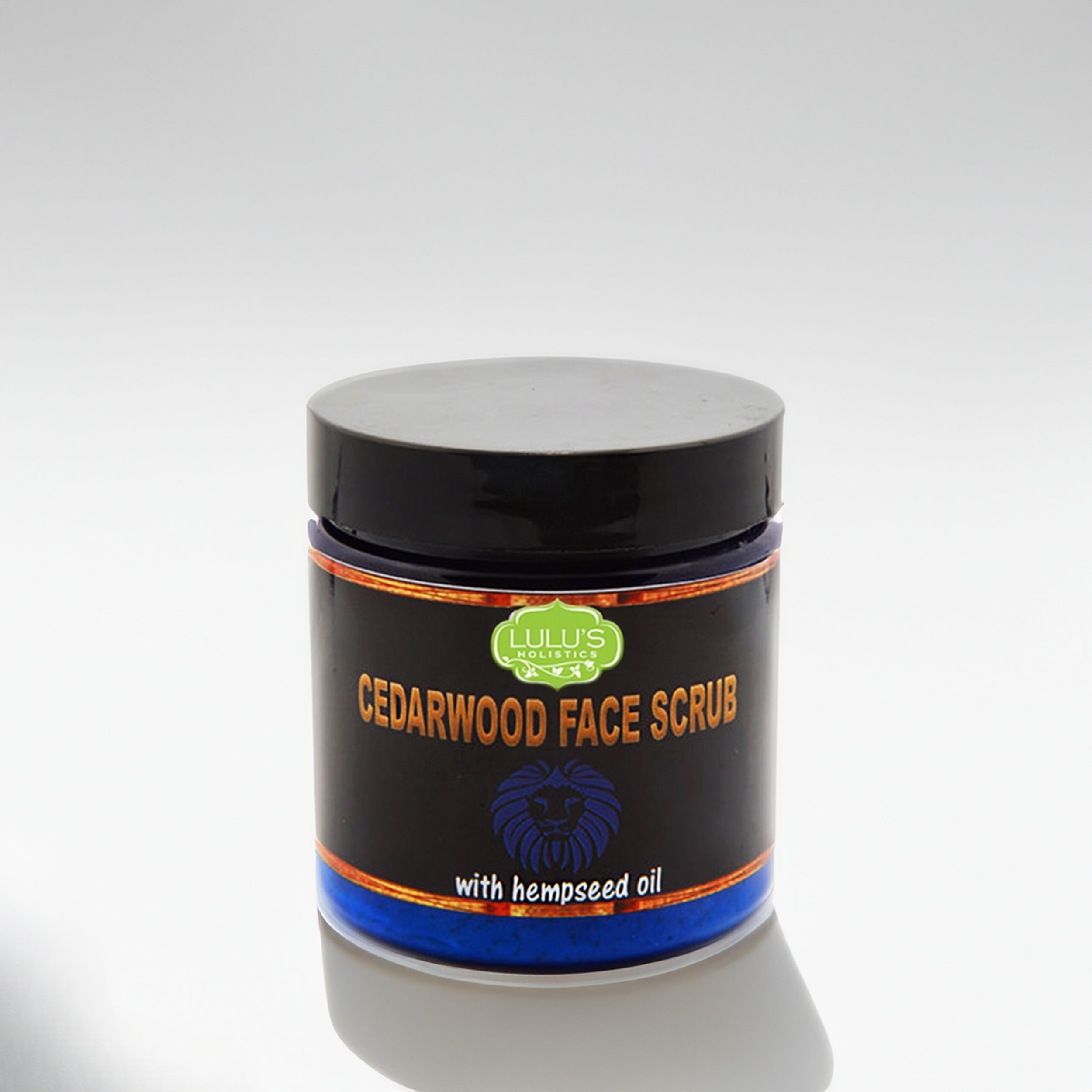 Cedarwood Face Scrub – Exfoliating Cleanser for Men