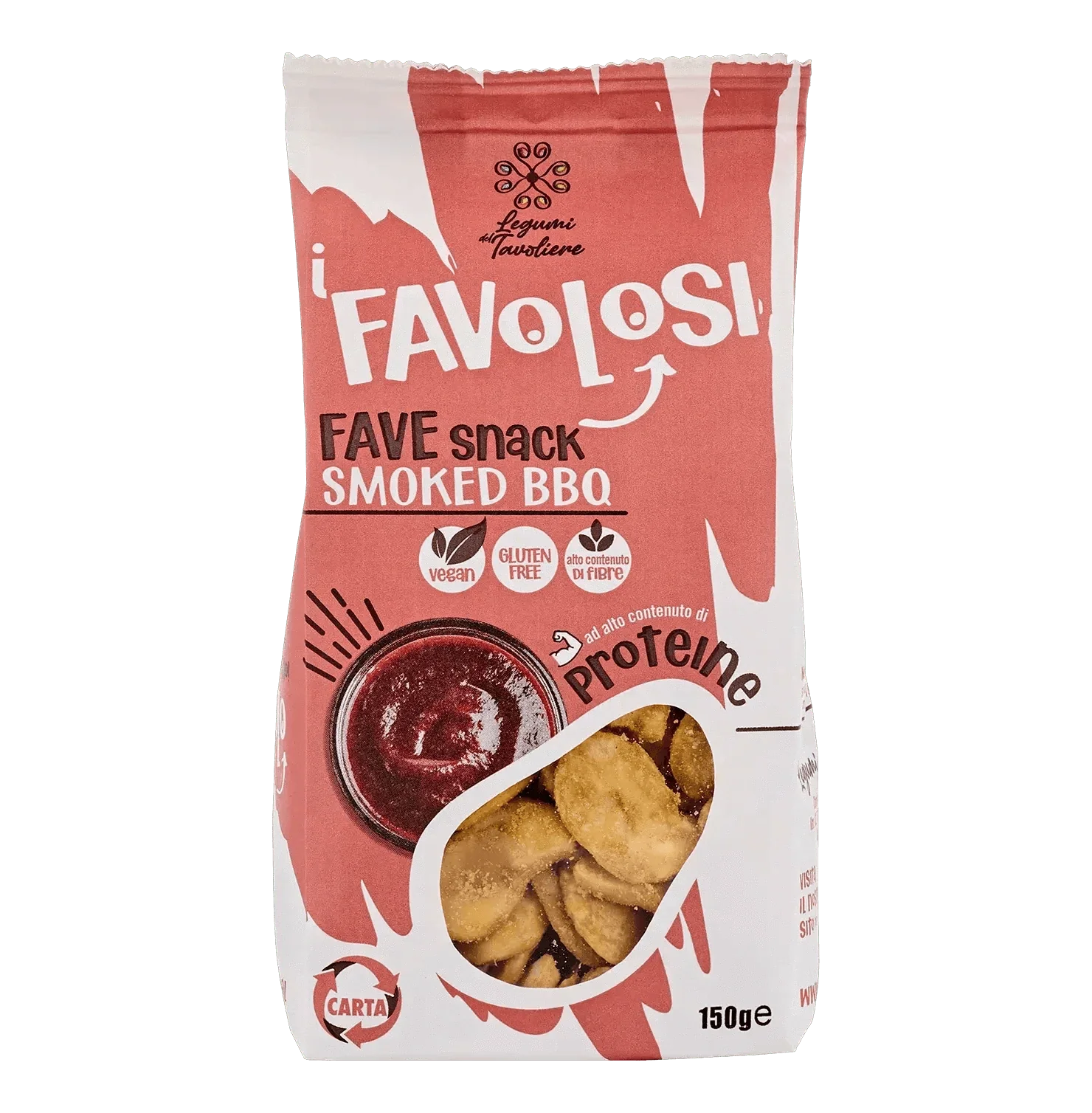 Fave Snack - Smoked BBQ - 5.29 oz
