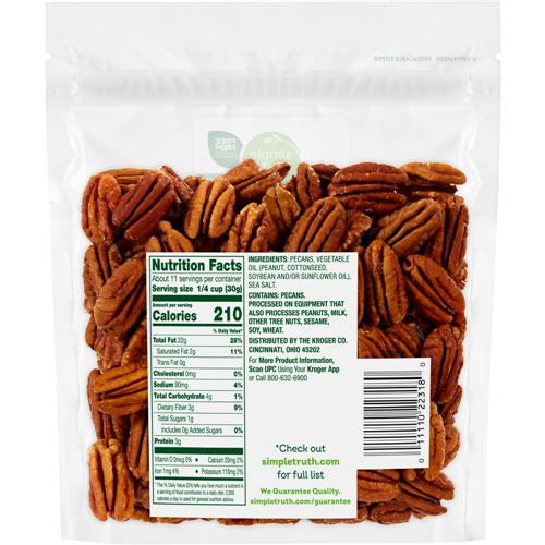 Simple Truth Sea Salt Roasted Pecans 12 oz.