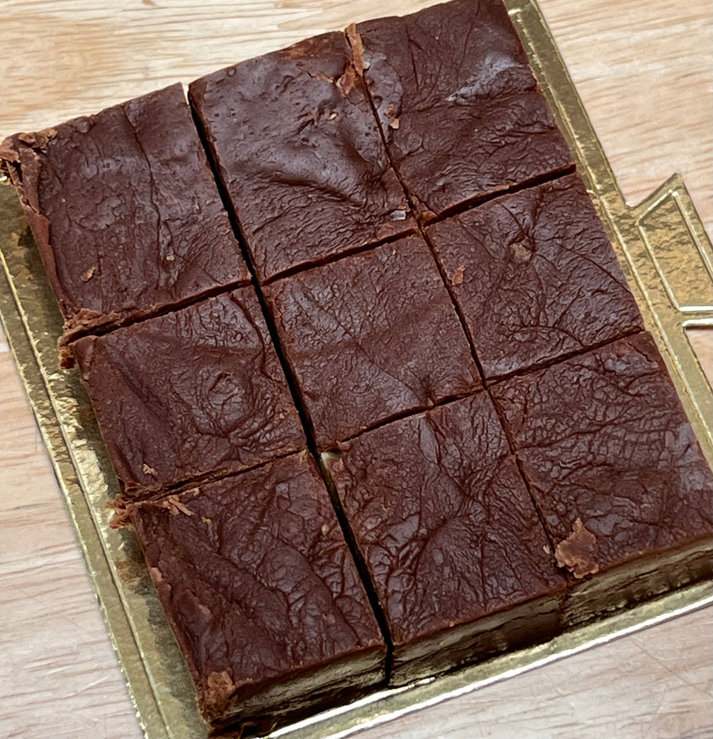 Handmade Dark Chocolate Walnut Fudge | Meem's Fudge Shoppe