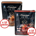 Chef’s Table] Chef Choi In-seon’s Premium Korean Boneless Soy Crab & Spicy Marinated Crab Set (70g, 2.5oz X20packs)