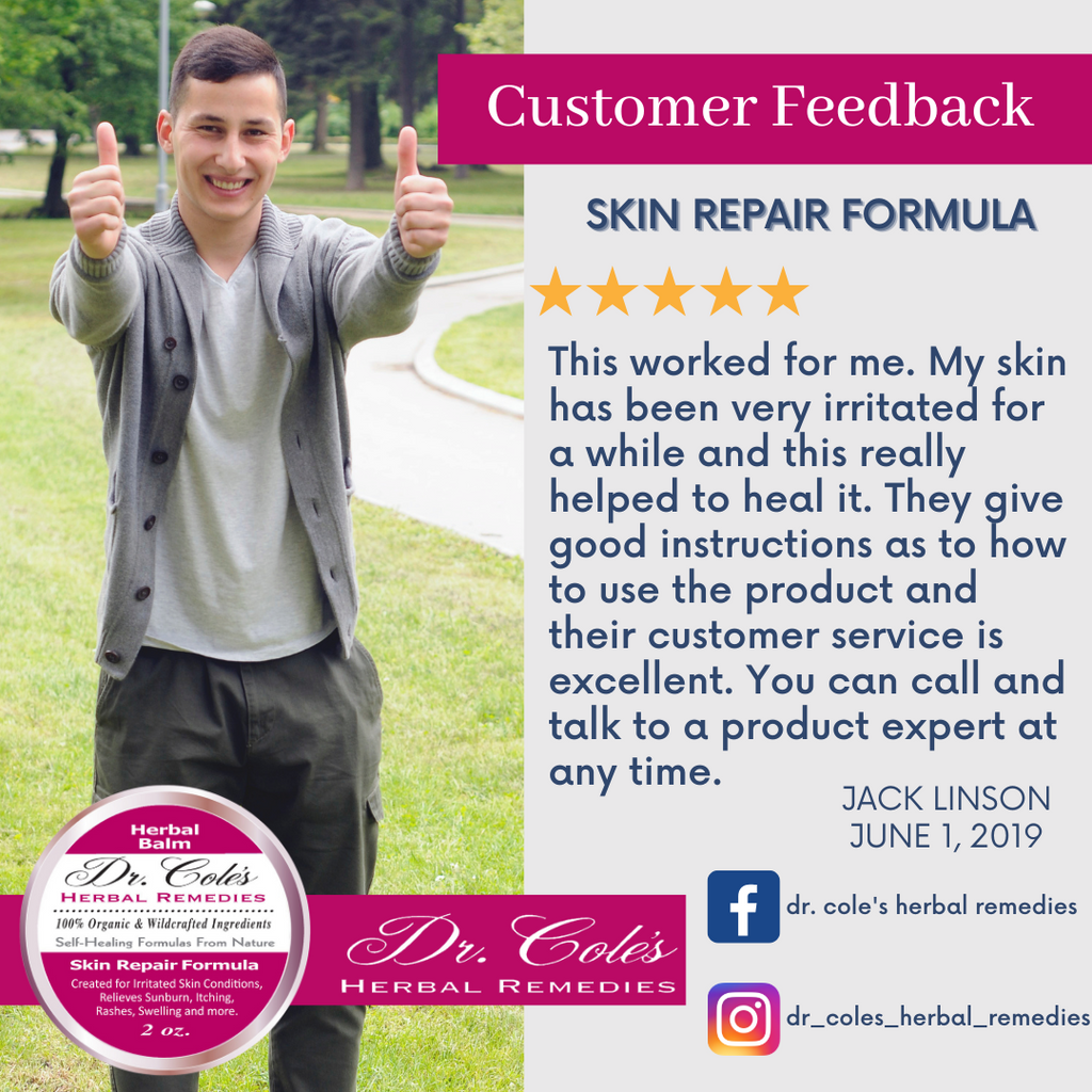 16 - Dr. Cole's Organic Skin Repair Herbal Balm