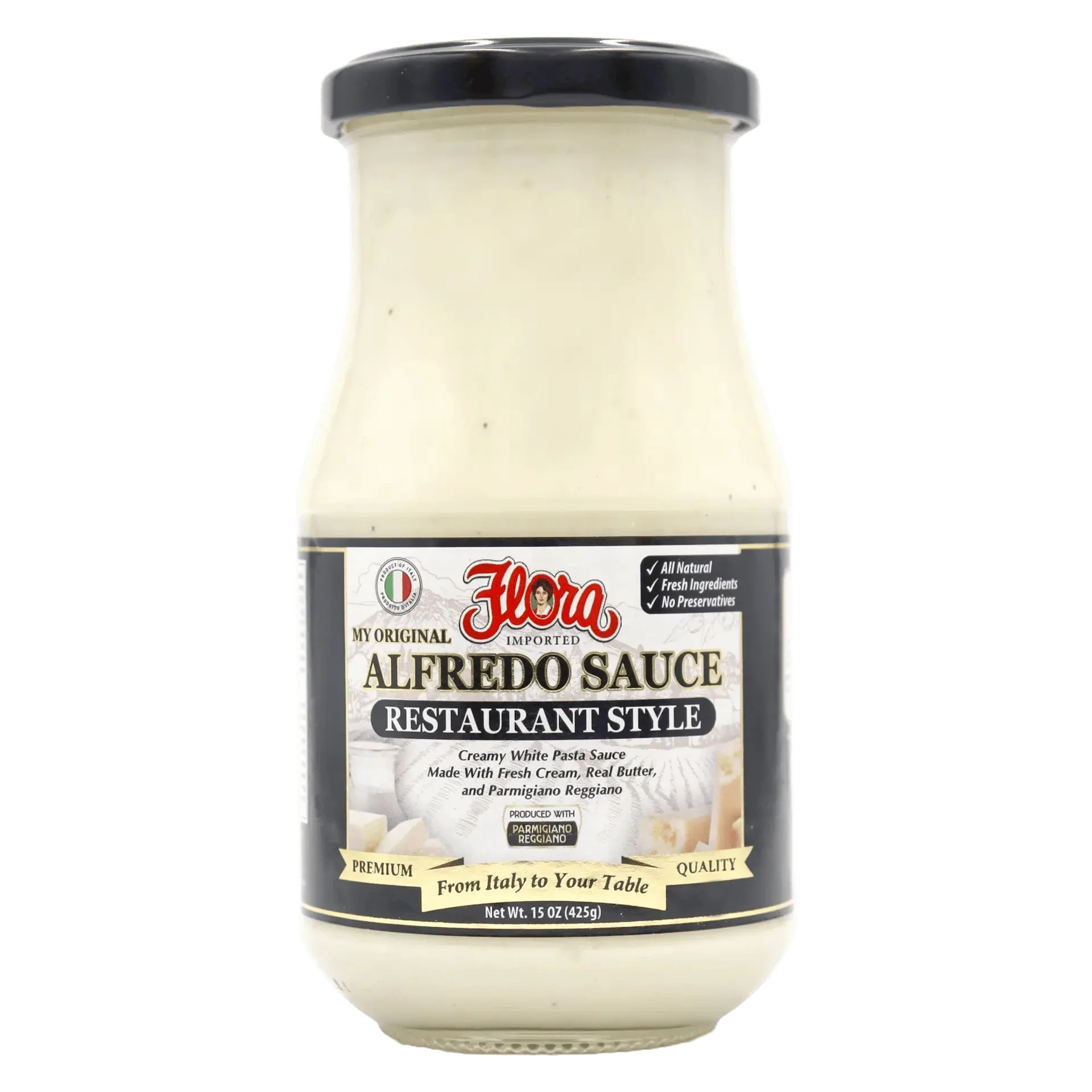 Alfredo Sauce - Restaurant Style - 15 oz