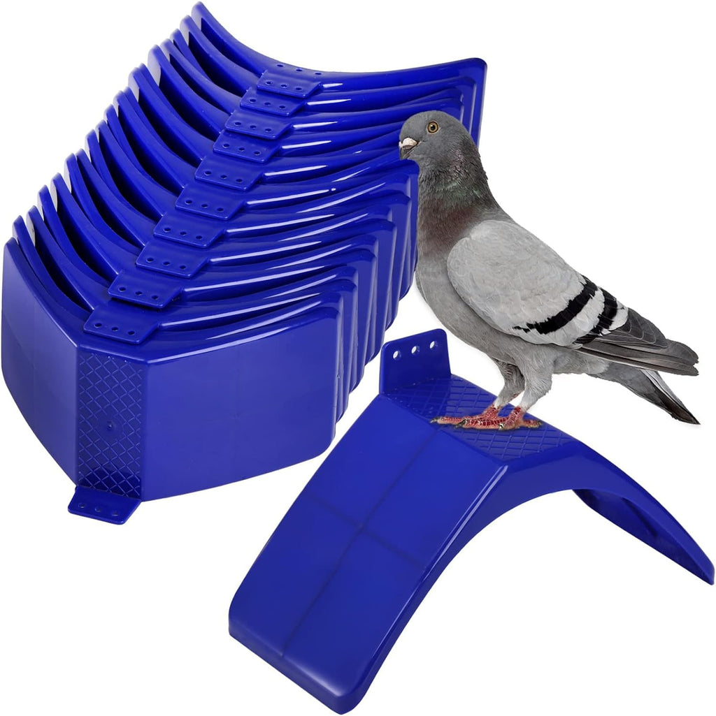 Coloch 20 Pcs Dove Rest Stand Lightweight Pigeon Perches Plastic Birds Roost Holder Pigeons Dwelling Frame Birdcage Accessories for Parrots and Other Birds
