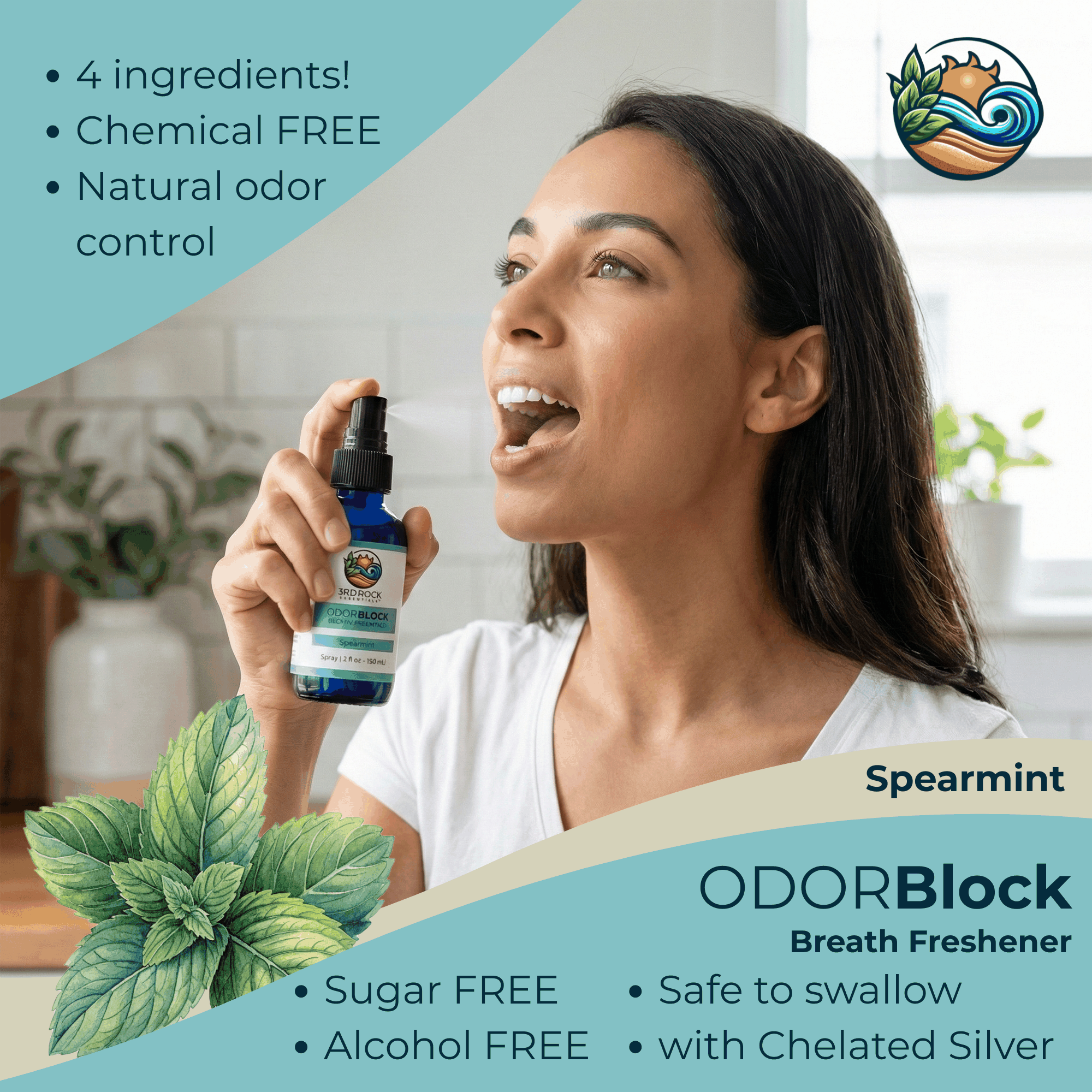 ODORBlock Breath Freshener Spray