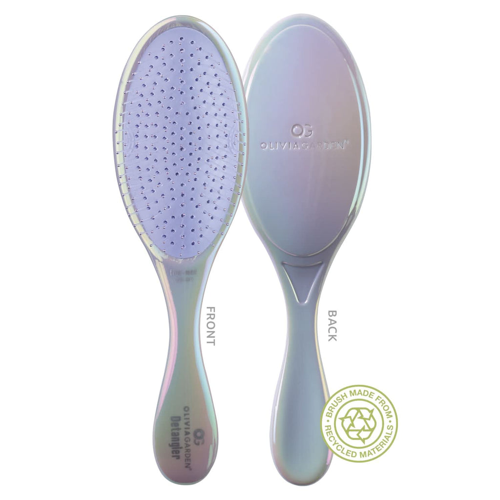Olivia Garden Opal Detangler Brush Limited Edition Purple - OGD-GF1