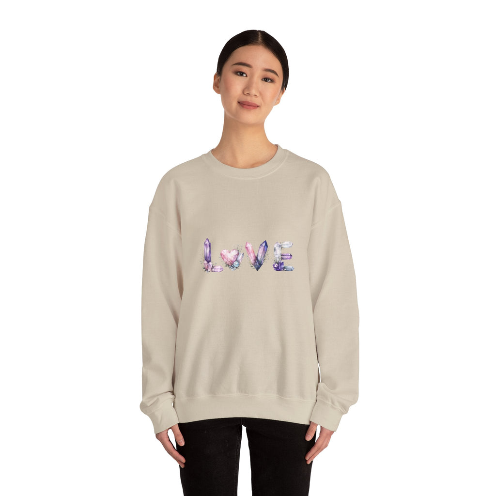 LOVE Crystal Letter Design