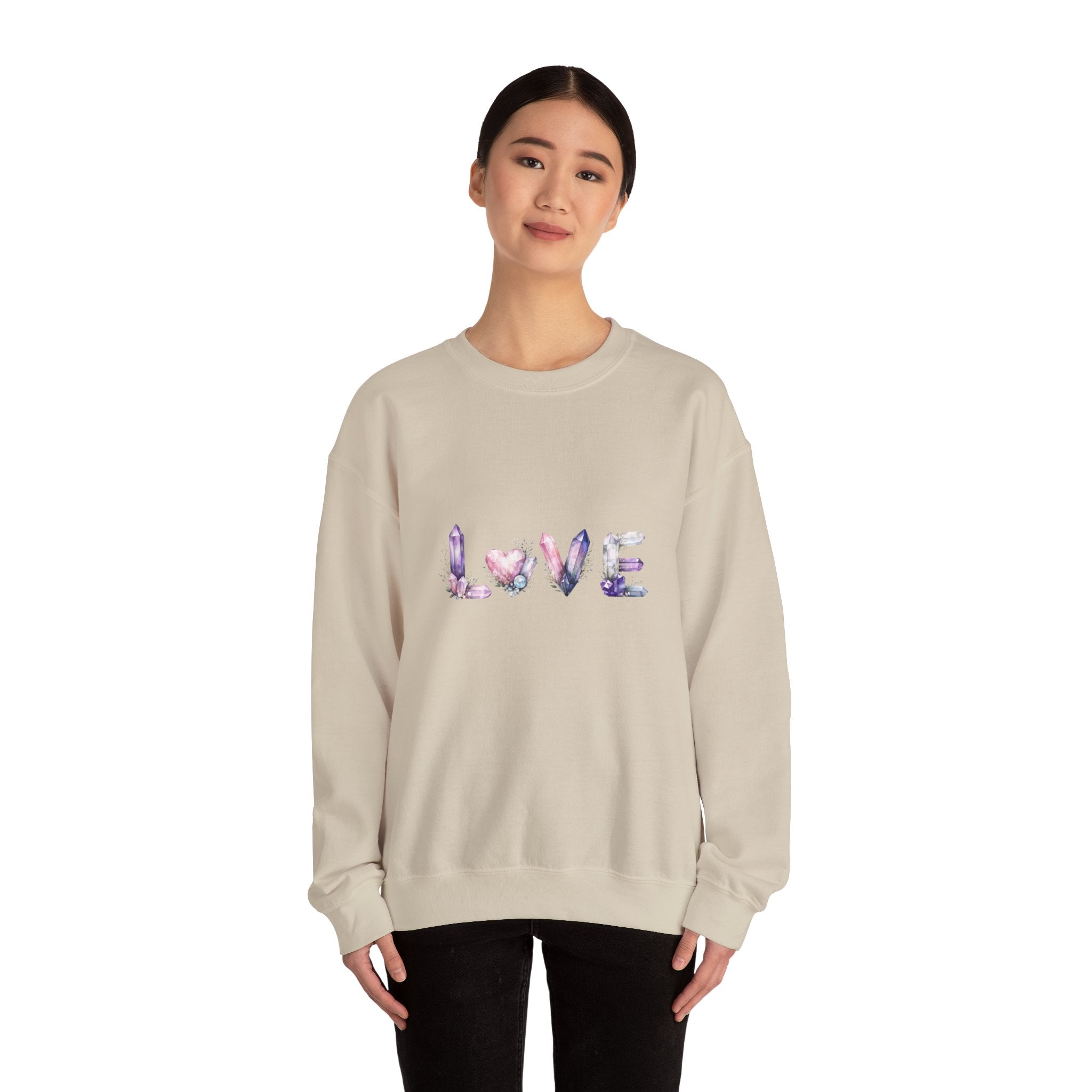 LOVE Crystal Letter Design