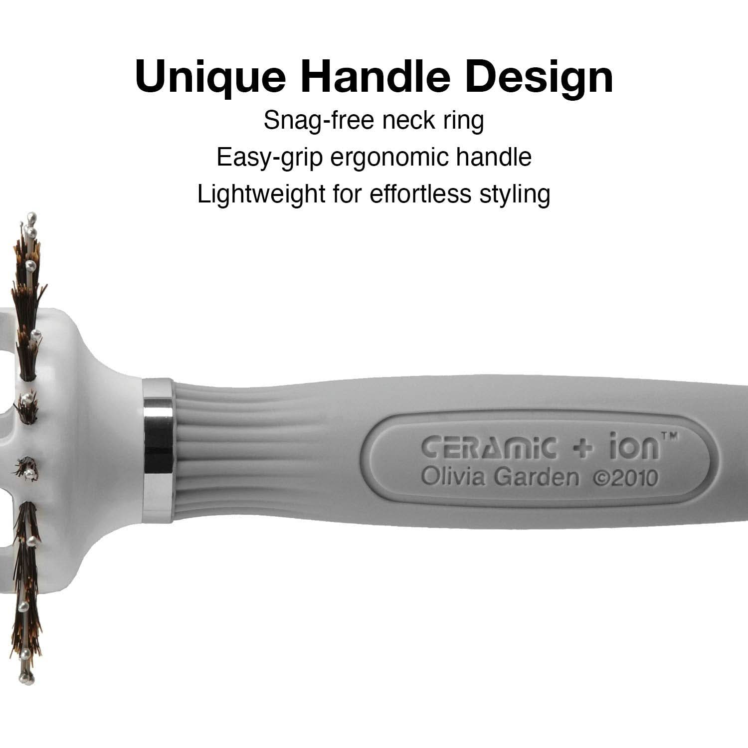 Olivia Garden Ceramic + Ion Turbo Vent Combo - CITV-COGD (3 1/4")