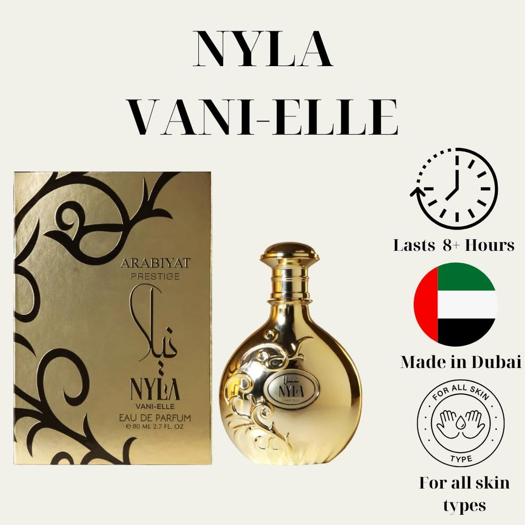 Arabiyat Prestige Nyla Vani-Elle Eau de Parfum 80ml