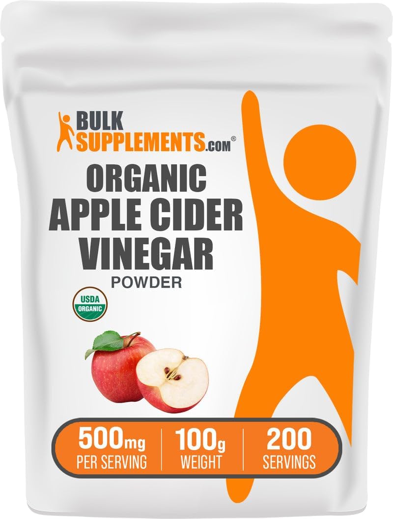 Bulk Supplements Organic Apple Cider Vinegar Powder