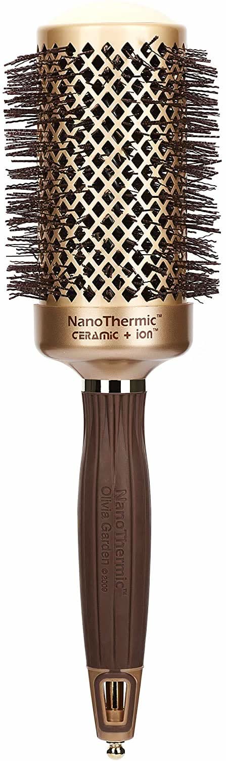 Olivia Garden NanoThermic Ceramic + Ion Round Thermal - NT-54 (2 1/8")