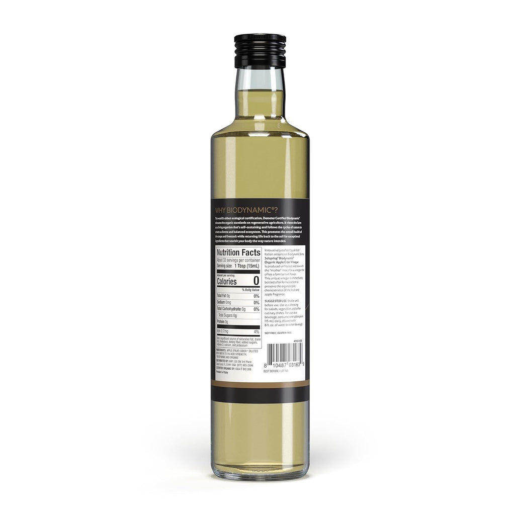 Dr. Mercola Solspring Biodynamic Organic Apple Cider Vinegar – 2 Pack