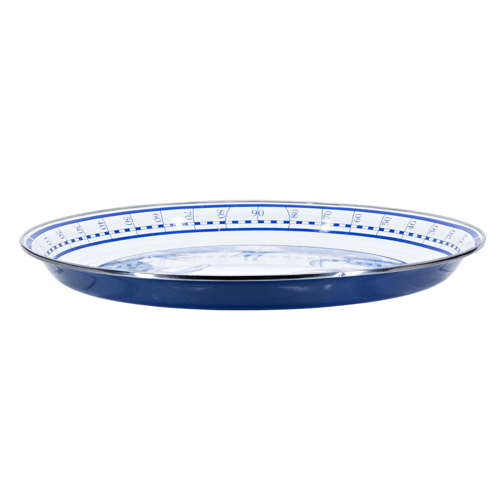 Golden Rabbit Enamelware Medium Tray